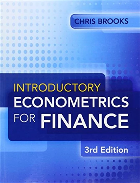 introductory econometrics for finance 3rd (chris brooks) ürün görseli 1