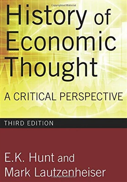 history of economic thought 3rd (hunt, lautzenheiser) ürün görseli 1