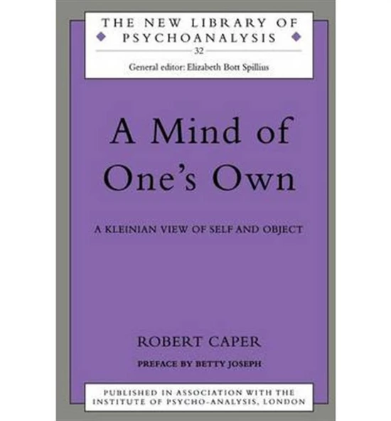 a mind of one's own (robert caper) ürün görseli 1