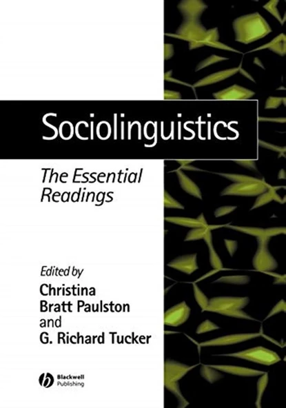 sociolinguistics (paulston, tucker) ürün görseli 1