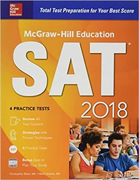 mcgraw-hill education SAT 2018 ürün görseli 1