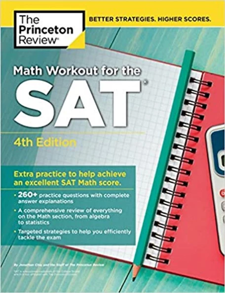 math workout for the SAT 4th the princeton review ürün görseli 1