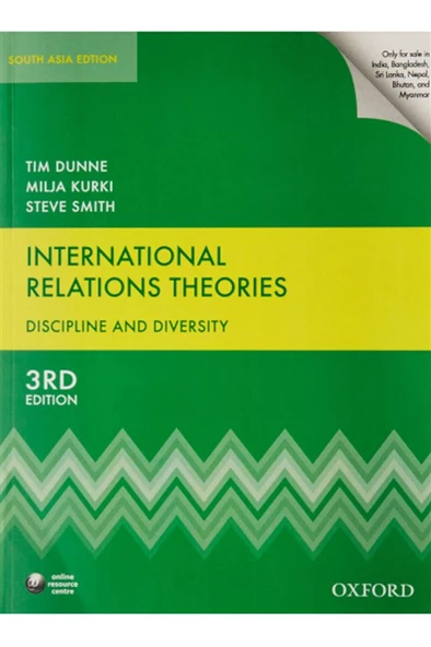 international relations theories 3rd (tim dunne, milja kurki, steve smith) ürün görseli 1