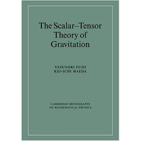 the scalar-tensor theory of gravitation (fujii, maeda) ürün görseli 1