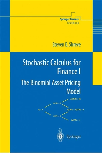 stochastic calculus for finance 1 the biominal asset pricing model (steven e. shreve) ürün görseli 1