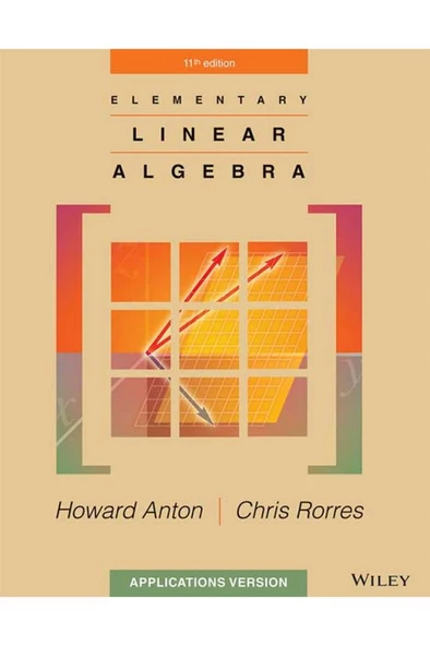 elementary linear algebra 11th (anton, rorres) application version ürün görseli 1