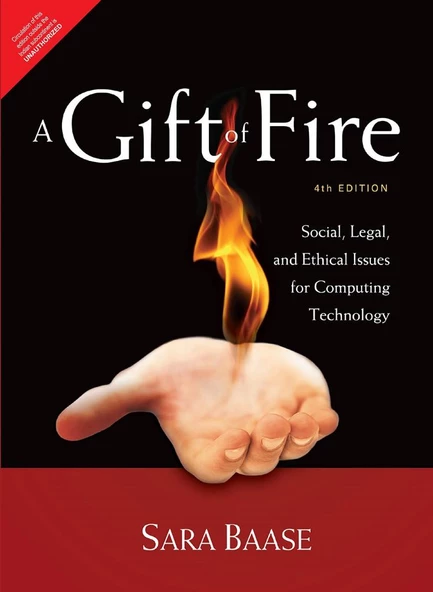 a gift of fire 4th (sara baase) ürün görseli 1