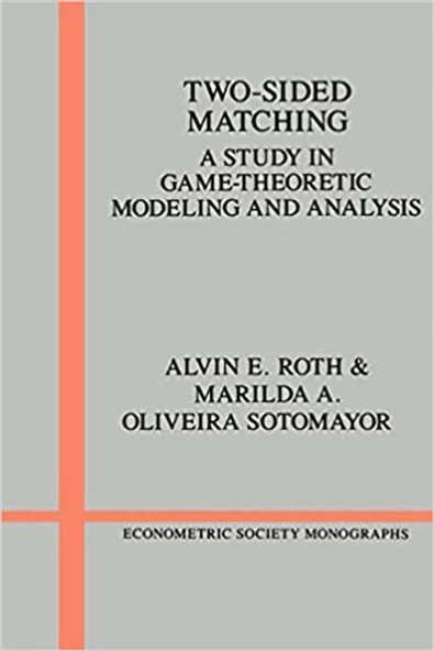 two sided matching theory (roth, alvin) ürün görseli 1
