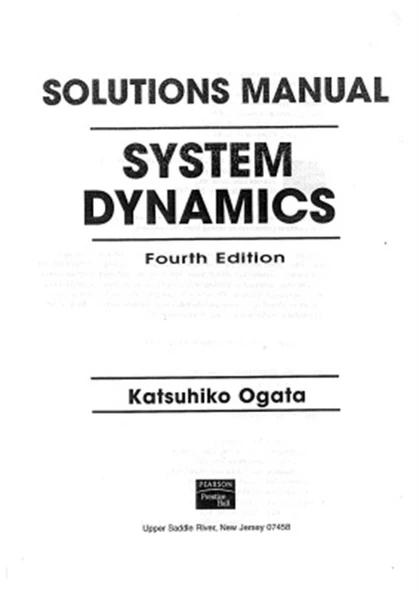 system dynamics 4th (katsuhiko ogata) ürün görseli 1