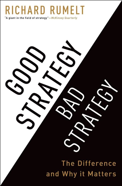 good strategy bad strategy (richard rumelt) ürün görseli 1