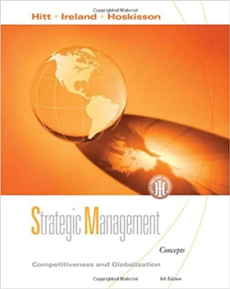 strategic management 8th concepts and cases (hitt, ireland, hoskisson) ürün görseli 1
