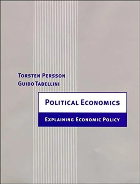 political economics (persson, tabellini) ürün görseli 1