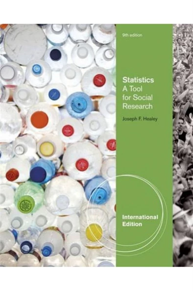 statistics a tool for social research 9TH (joseph f. healey) ürün görseli 1