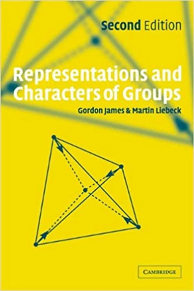 representations and characters of groups 2nd (gordon james, martin liebeck) ürün görseli 1