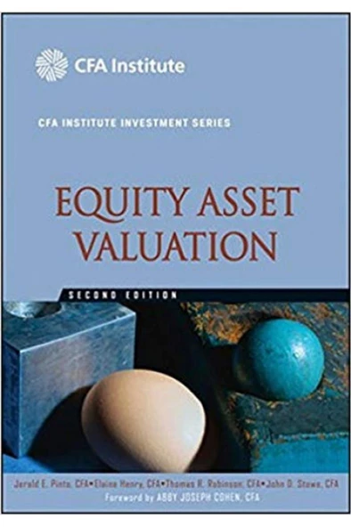 equity asset valuation 2nd (pinto, henry, robinson, stowe) ürün görseli 1