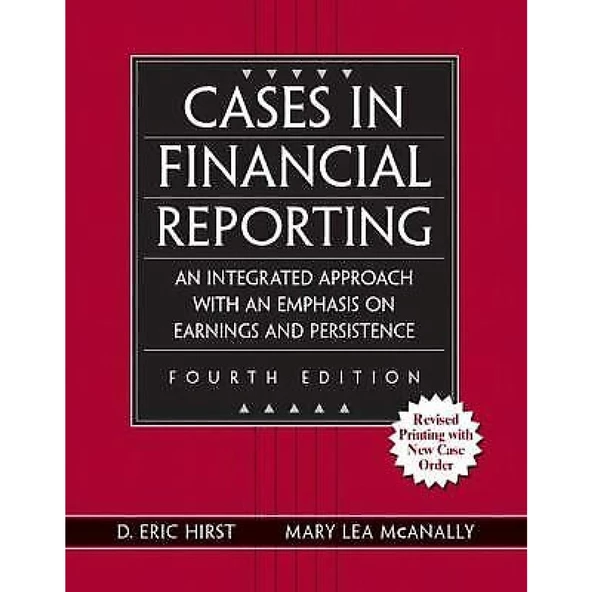 cases in financial reporting 4th (eric hirst, mary lea mcanally) ürün görseli 1