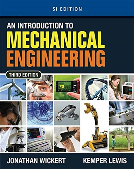 an introduction to mechanical engineering 3rd (wickert, lewis, tiwari) ürün görseli 1