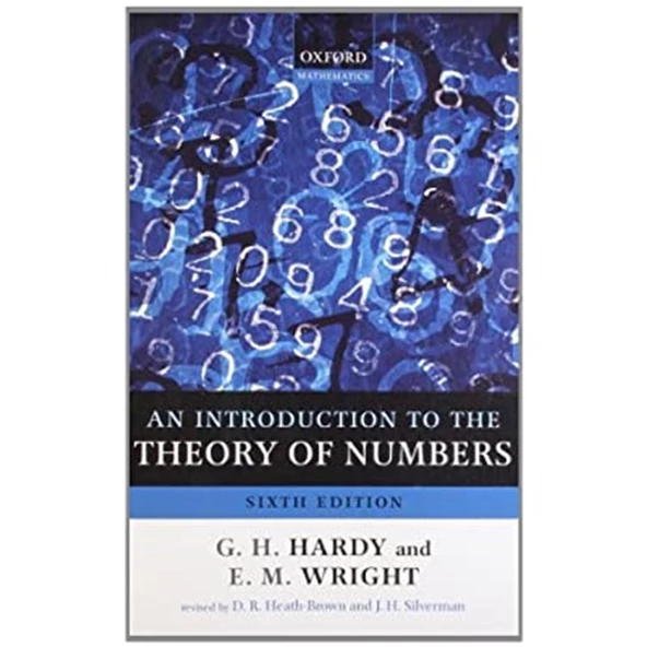 an introduction to the theory of numbers 6th (hardy) ürün görseli 1