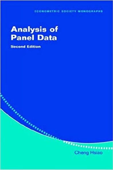 analysis of panel data 2nd (cheng hsiao) ürün görseli 1