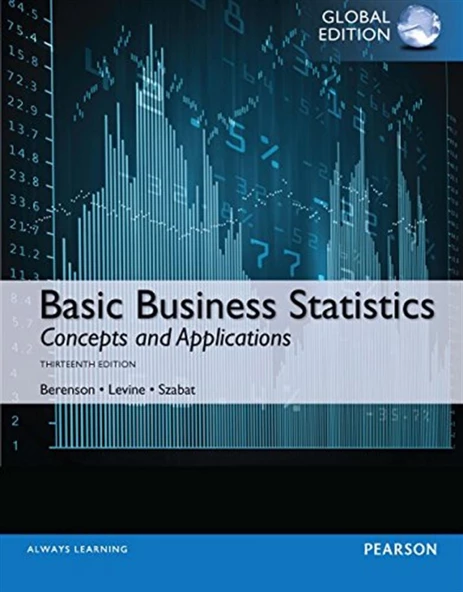 basic business statistics concepts and applications 13th (berenson, levine, szabat) ürün görseli 1