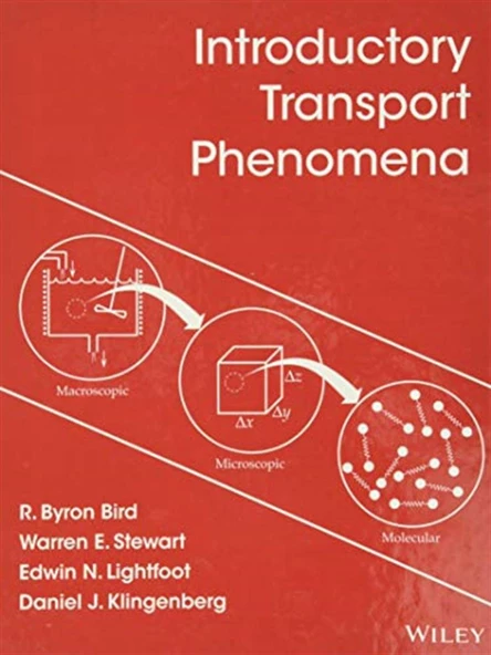 introductory transport phenomena (bird, stewart, lightfoot, klingenberg) ürün görseli 1