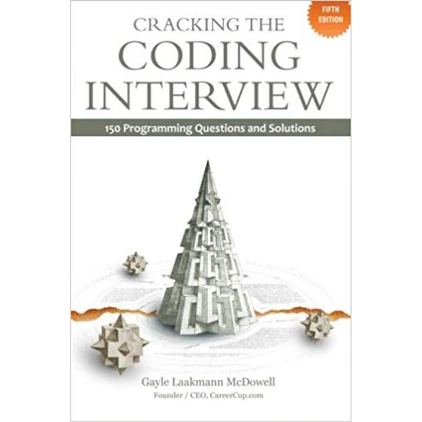 cracking the coding interview 5th (gayle laakmann) ürün görseli 1