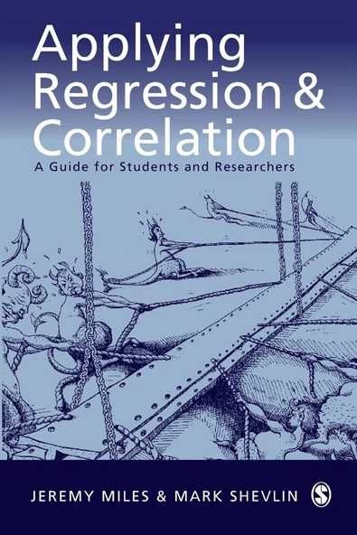applying regression and correlation (miles, shevlin) ürün görseli 1