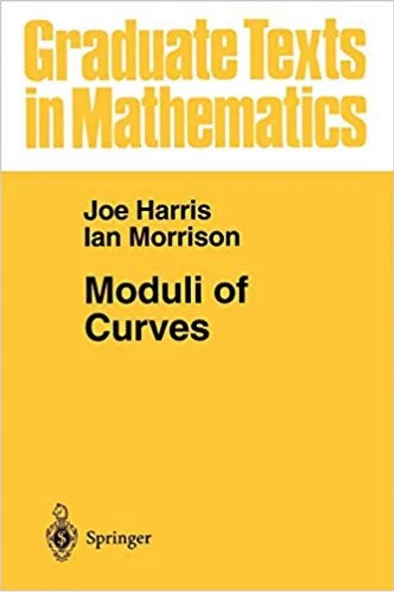 moduli of curves (harris, morrison) ürün görseli 1