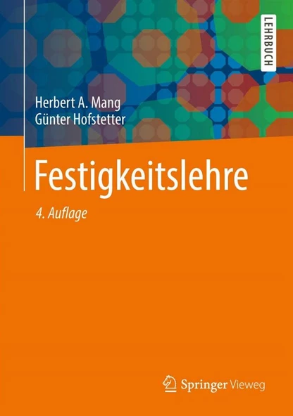 festigkeitslehre (mang, hofstetter) 4. erwiterte auflage ürün görseli 1