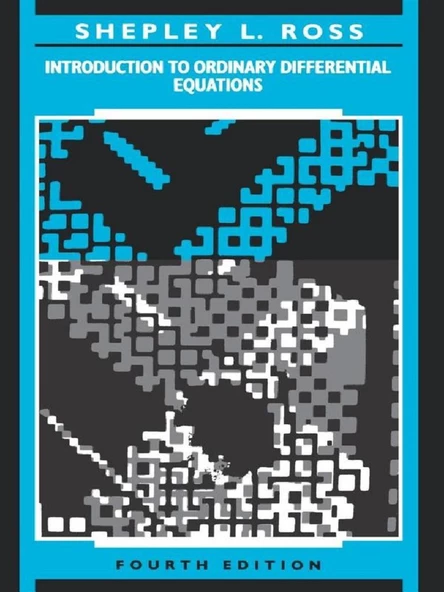 introduction to ordinary differential equations 4th (shepley ross) ürün görseli 1