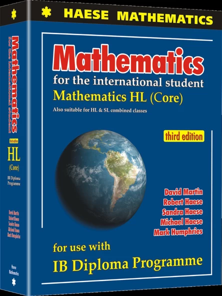 mathematics for the international student mathematic HL (core) 3rd (martin, haese) ürün görseli 1