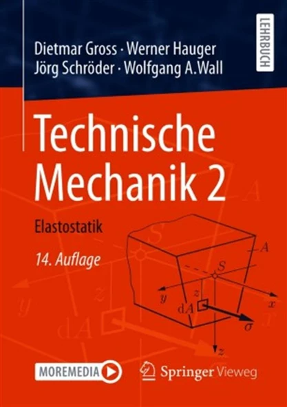 technische mechanik band 2 elastostatik gross, hauger, schröder, wall) ürün görseli 1