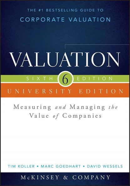 valuation measuring and managing the value companies 6th with WORKBOOK ürün görseli 1