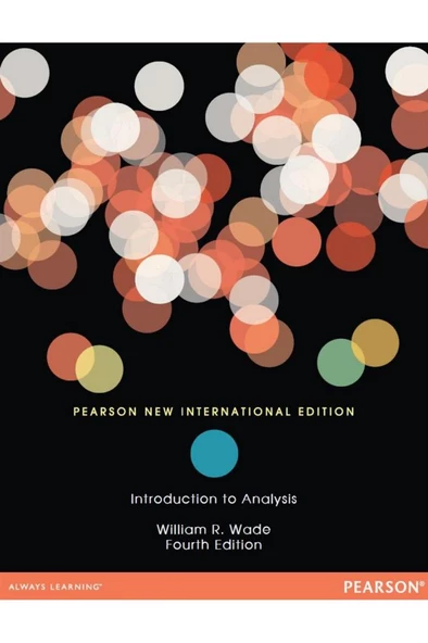 introduction to analysis 4th (william wade) PNIE ürün görseli 1