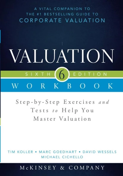 valuation measuring and managing the value companies 6th with WORKBOOK - Resim 2