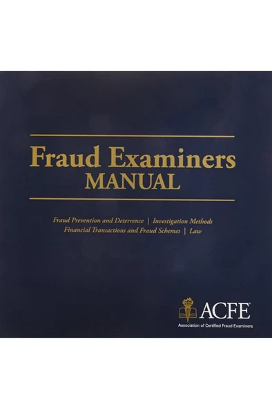 fraud examiners manual 2019 U.S. edition VOLUME 1-2 SECTION 1-2-3-4 ürün görseli 1