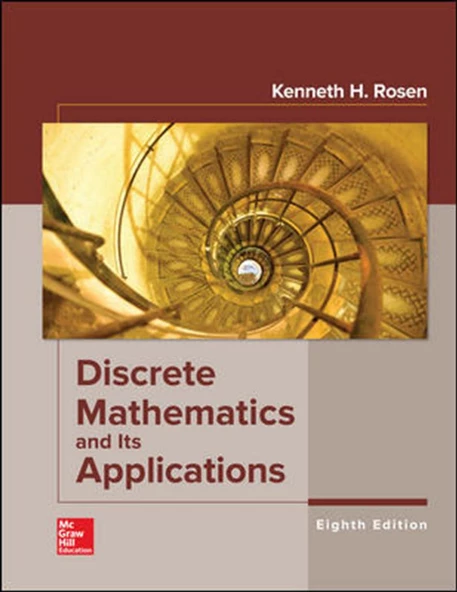 discrete mathematics and its applications 8th (kenneth rosen) ürün görseli 1