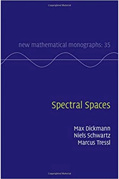 spectral spaces (max dickmann, niels schwartz, tressl) ürün görseli 1