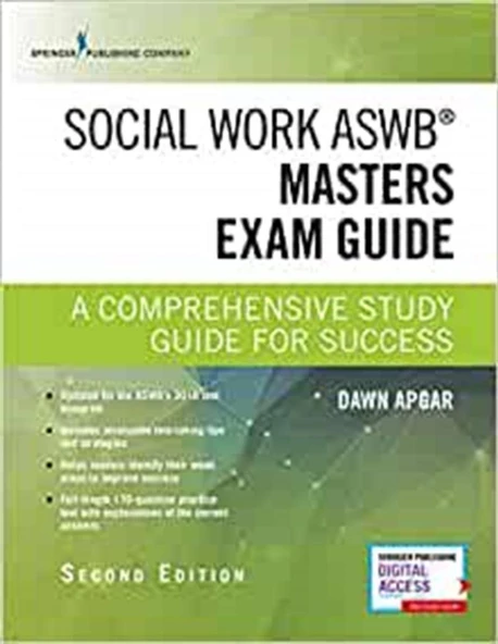 social work ASWB bachelors exam guide (dawn apgar) ürün görseli 1