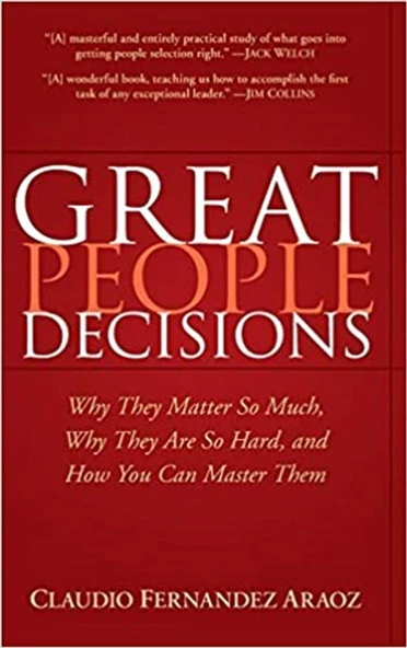 great people decisions 2007 (claudio fernandez araoz) ürün görseli 1
