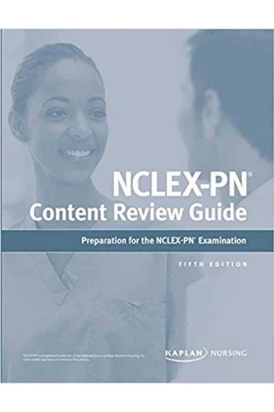 NCLEX-PN content review guide 5th 2017 KAPLAN NURSING ürün görseli 1