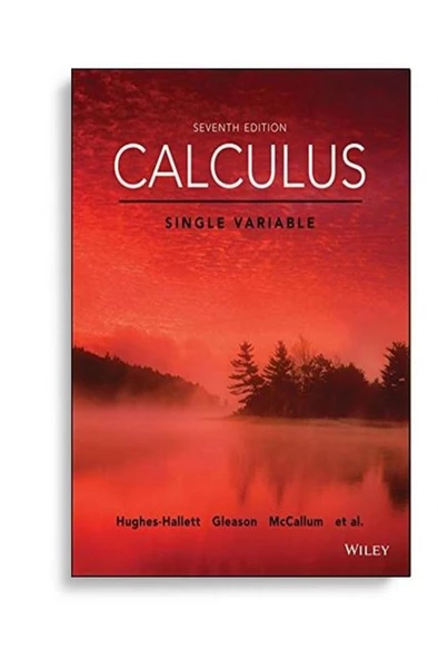 singlevariable calculus 7th 2017 (mccallum, hallett, gleason) ürün görseli 1