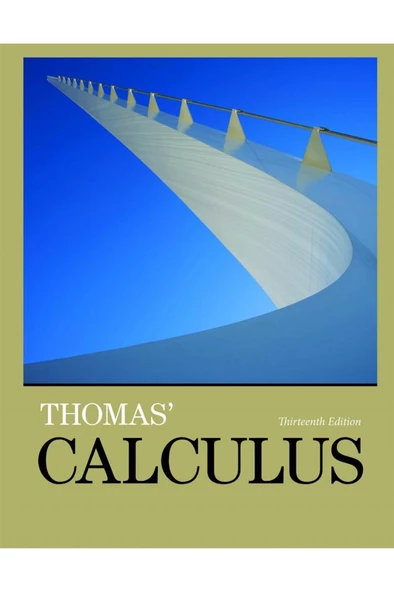 thomas calculus 13th thirteenth 2014 ürün görseli 1