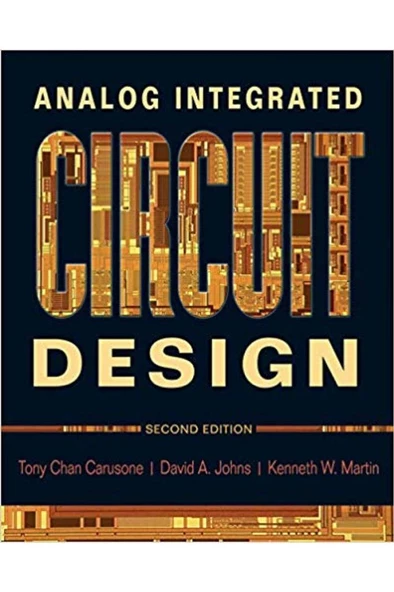 Analog Integrated Circuit Design (2nd Ed.) Tony Chan Carusone, David A. Johns, Kenneth W. Martin ürün görseli 1