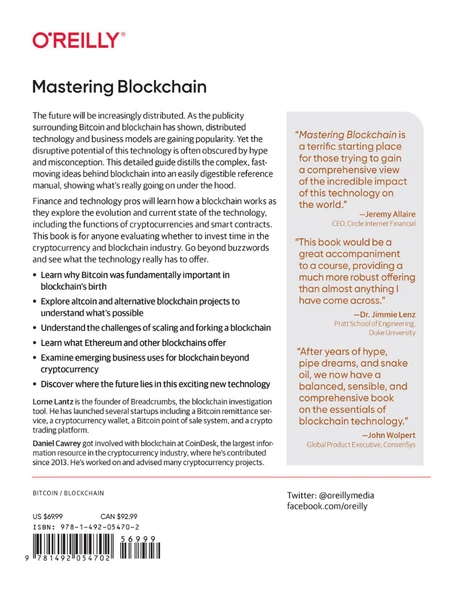 Mastering Blockchain: Unlocking the Power of Cryptocurrencies and Smart Contracts - Resim 2