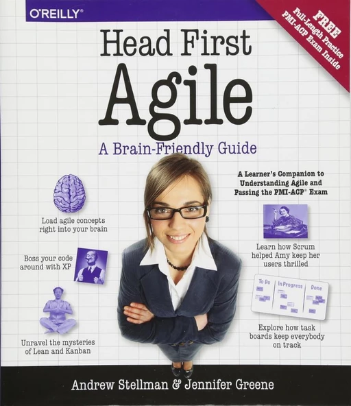 Head First Agile: A Brain-Friendly Guide to Agile Principles, Ideas, and Real-World Practices 1st Edition ürün görseli 1