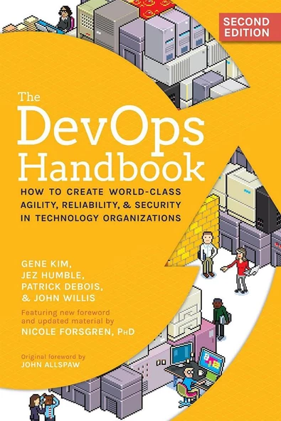 The DevOps Handbook: How to Create World-Class Agility, Reliability, & Security in Technology Organizations 2nd Ed. Gene Kim & Jez Humble ürün görseli 1