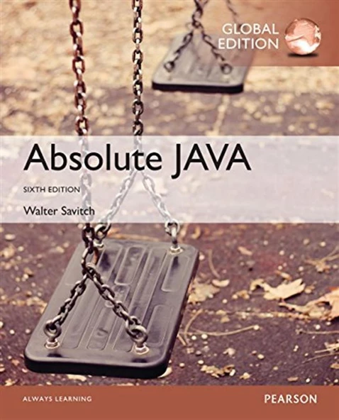 Absolute Java 6th Golabal Edition - Walter Savitch ürün görseli 1