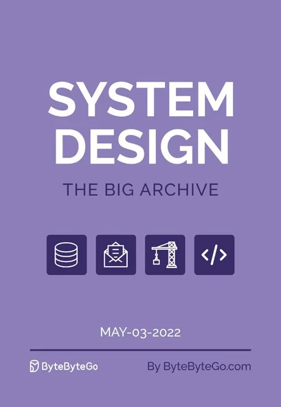 System Design The Big Archive ByteByteGo Alex Xu ürün görseli 1
