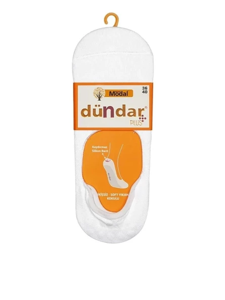 DÜNDAR PLUS 6913 BAYAN MODAL SİLİKONLU BABET ÇORAP 6 ADET ürün görseli 1